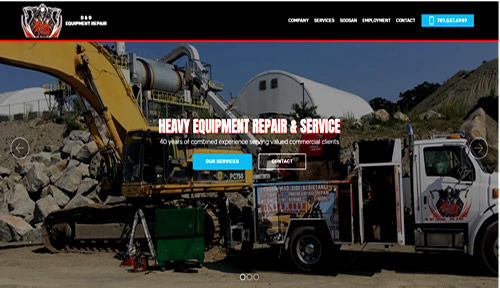 Bontra Web Design - D & D Equipment Repair