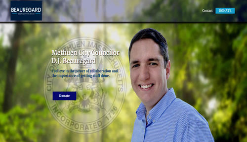 Bontra Web Design - D.J. Beaugard - Methuen City Councilor